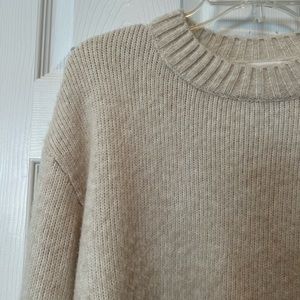 H&M small cream sweater